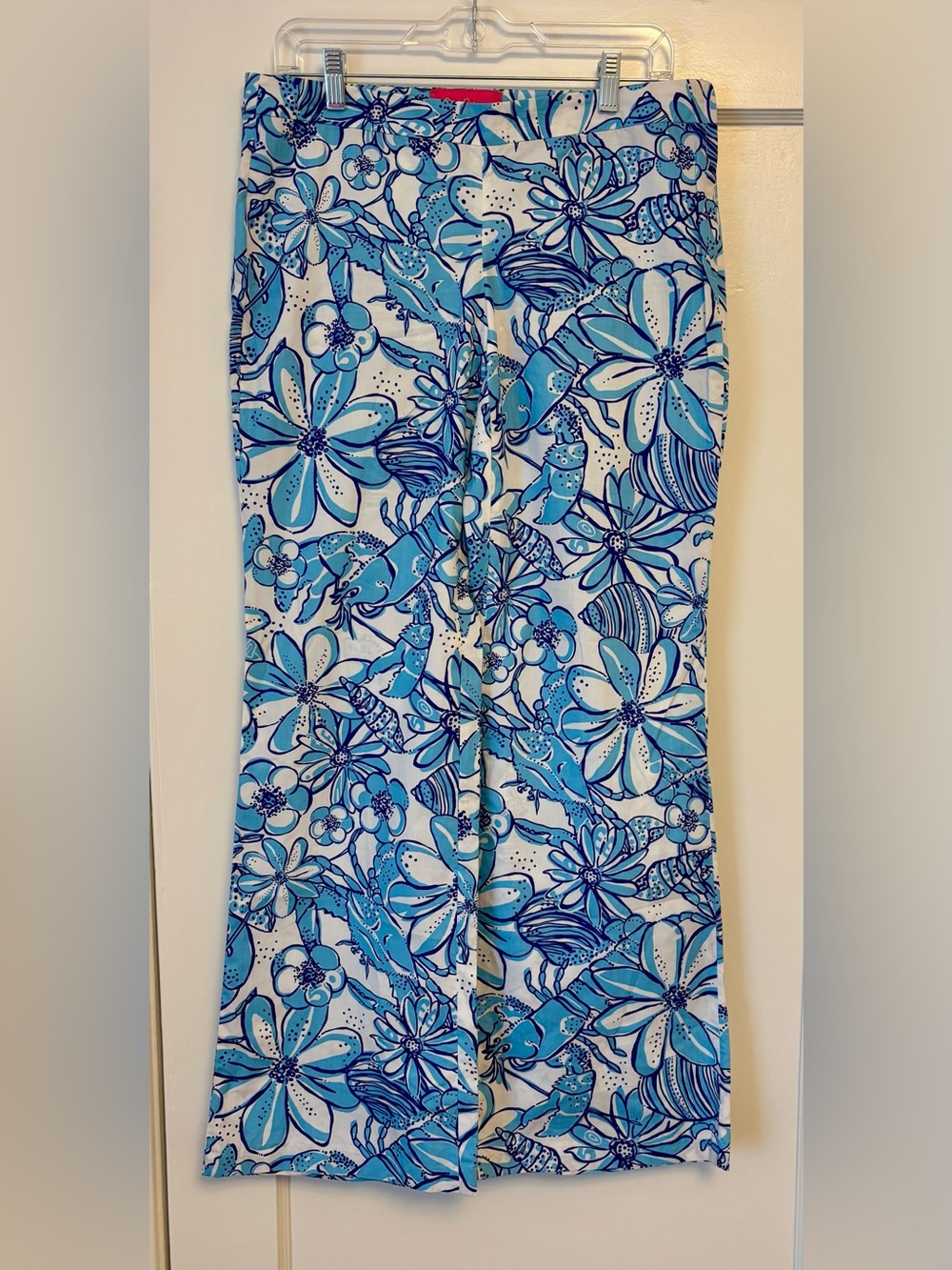 Lilly Pulitzer Jubilee 50th Anniversary Coronado Crab Pants Sz 8